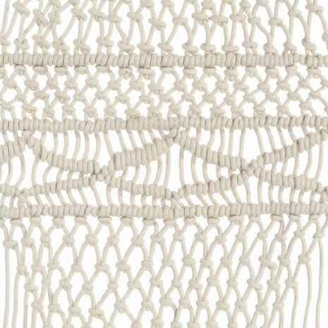 Gordijn macram&eacute; 140x240 cm katoen 5