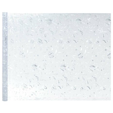 Statische raamfolie Bloemen Patroon 45 x 500 cm PVC 5