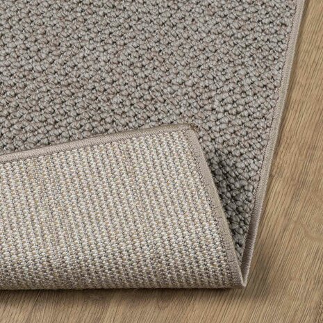 Vloerkleed Rechthoekig LUGO Taupe 150 x 80 cm Polyester 4