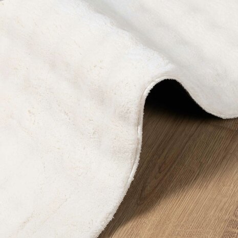 Vloerkleed Rechthoekig SIROLO Cr&egrave;me 150 x 80 cm Polyester 5