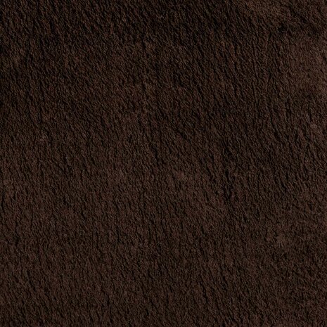 Vloerkleed Rond HUARTE Bruin &Oslash; 160 CM Polyester 7