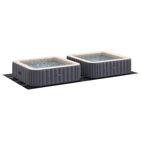 Zwembad Grondzeil Zwart 820 x 420 x 0,1 cm Niet-geweven Stof 3