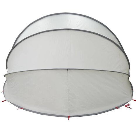 Zwembad Tent Koepel Grijs 538 x 440 x 204 cm 7