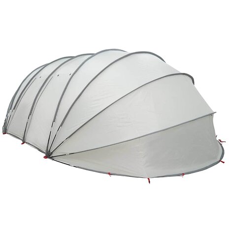 Zwembad Tent Koepel Grijs 538 x 440 x 204 cm 8