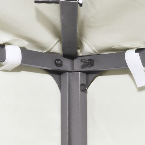 Vervangend tentdoek prieel 310 g/m&sup2; 3x4 m cr&egrave;mewit 4