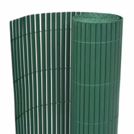 Tuinafscheiding dubbelzijdig 110x300 cm groen 2