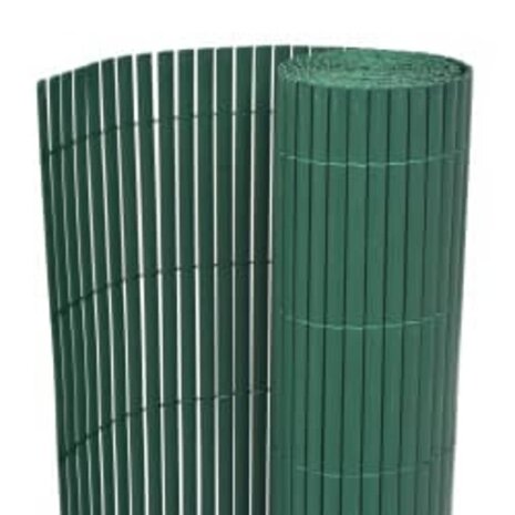 Tuinafscheiding dubbelzijdig 110x500 cm groen 2