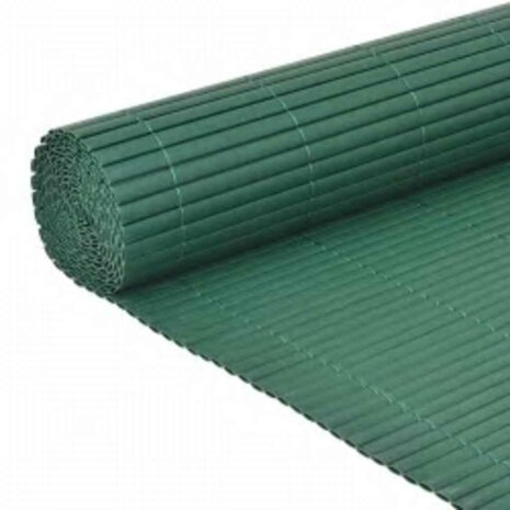 Tuinafscheiding dubbelzijdig 110x500 cm groen 3