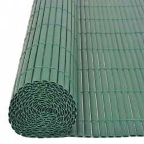 Tuinafscheiding dubbelzijdig 110x500 cm groen 4