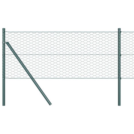 Hexagon Hek Groen 0,8 x 10 m PVC 3