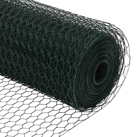 Hexagon Hek Groen 0,4 x 25 m PVC 8