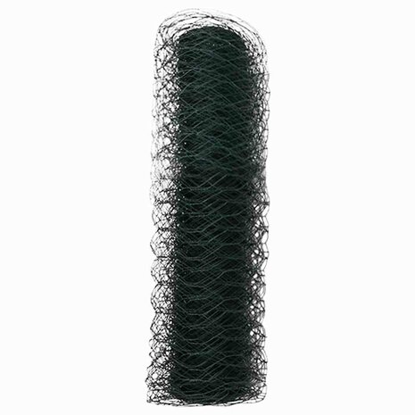 Hexagon Hek Groen 0,4 x 25 m PVC 6