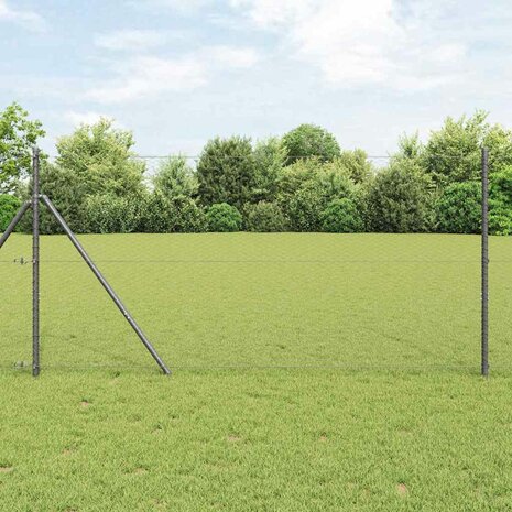 Hexagon Hek Grijs 1 x 10 m PVC 1