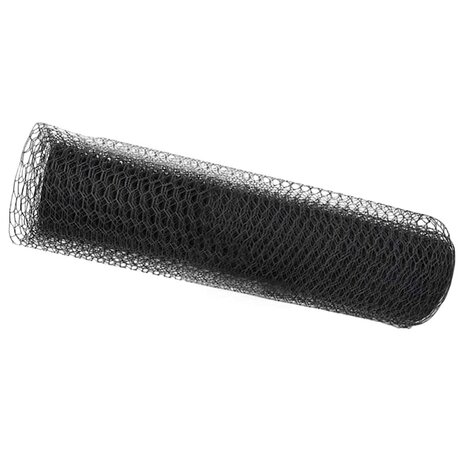 Hexagon Hek Grijs 0,4 x 25 m PVC 2