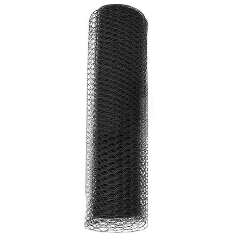 Hexagon Hek Grijs 0,4 x 25 m PVC 6