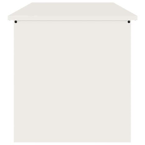 Buiten opbergbox Wit 80 x 50,5 x 50 cm Staal 7