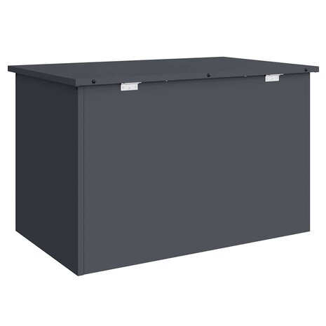 Buiten opbergbox Antraciet 80 x 50,5 x 50 cm Staal 8