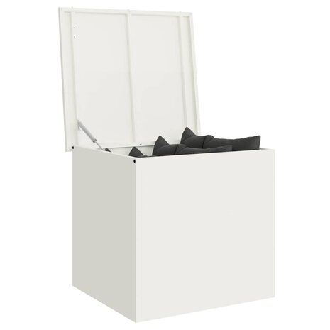 Buiten opbergbox Wit 55 x 50,5 x 50 cm Staal 3