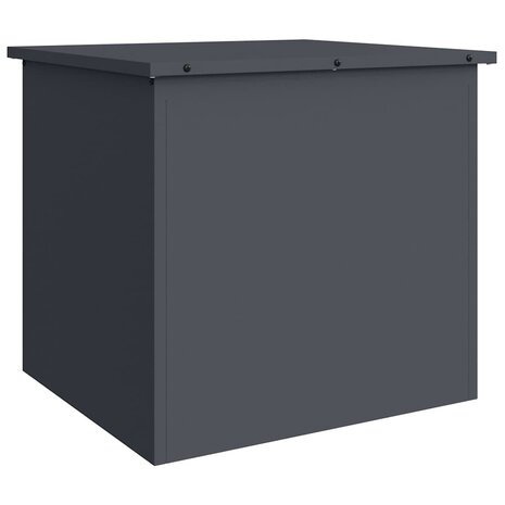 Buiten opbergbox Antraciet 55 x 50,5 x 50 cm Staal 2