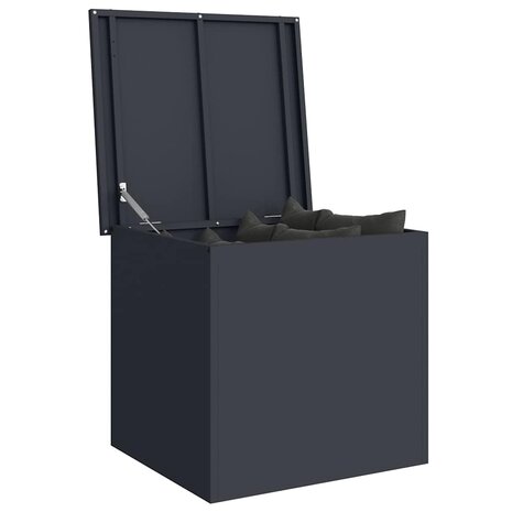 Buiten opbergbox Antraciet 55 x 50,5 x 50 cm Staal 3