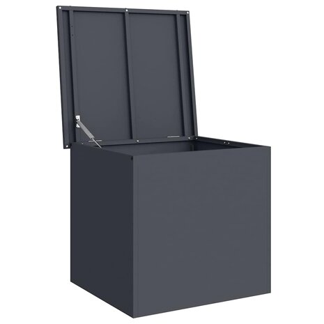Buiten opbergbox Antraciet 55 x 50,5 x 50 cm Staal 5