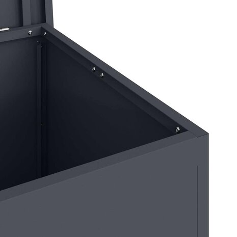 Buiten opbergbox Antraciet 55 x 50,5 x 50 cm Staal 9