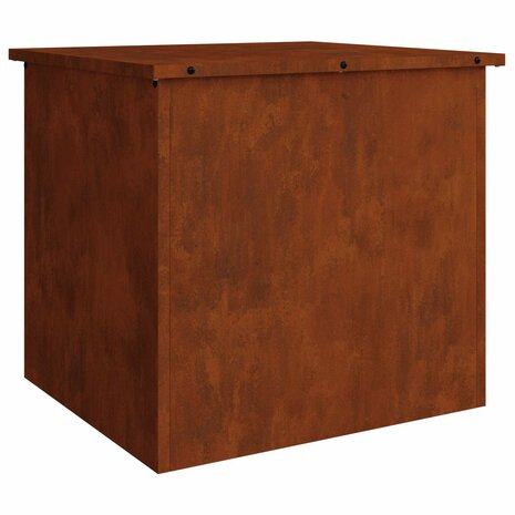 Buiten opbergbox Roestig 55 x 50,5 x 50 cm Staal 5
