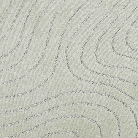 Vloerkleed Vierkant PALMERAS Groen 120 x 120 cm Polyester 7