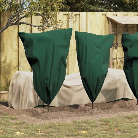 Plantenbeschermhoes 10 pcs Groen 0,8 x 1,2 m 6