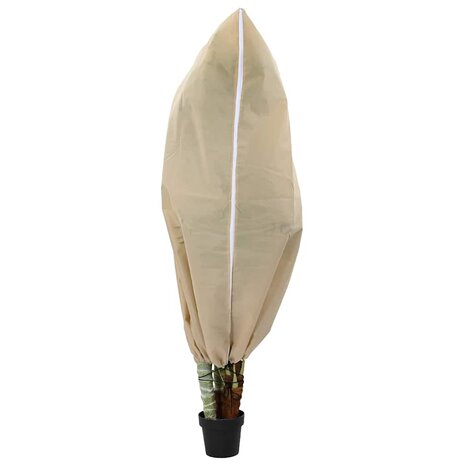 Plantenbeschermhoes 5 pcs Beige 1,8 x 1,2 m 3