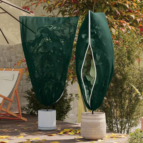 Plantenbeschermhoes 5 pcs Groen 1,55 x 1,55 m 1