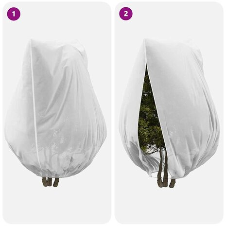 Plantenbeschermhoes Wit 3,5 x 2,5 m 9