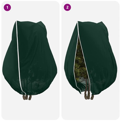Plantenbeschermhoes Groen 3,5 x 2,5 m 9