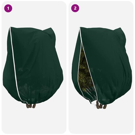 Plantenbeschermhoes 3 pcs Groen 3 x 3,93 m 9