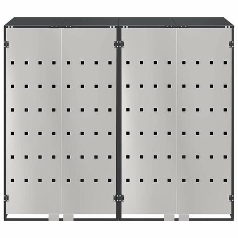 Containerberging voor 3 bakken Antraciet 340 x 77.5 x 115.5 cm 6