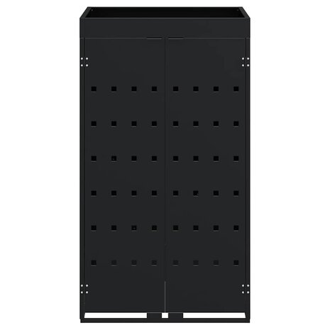 Containerberging met Plantenbakdak voor Enkel 240L Bak Zwart 6