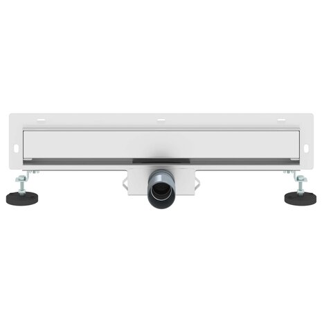 Wandgemonteerde Douche Afvoer Zilver 50 cm Roestvrij staal 304 4