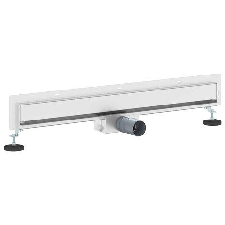 Wandgemonteerde Douche Afvoer Zilver 70 cm Roestvrij staal 304 2