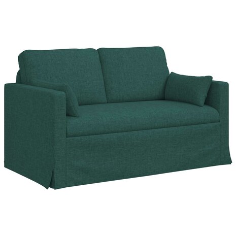 Bankstel 2 pcs Donkergroen 139 x 78 x 80 cm Stof 5