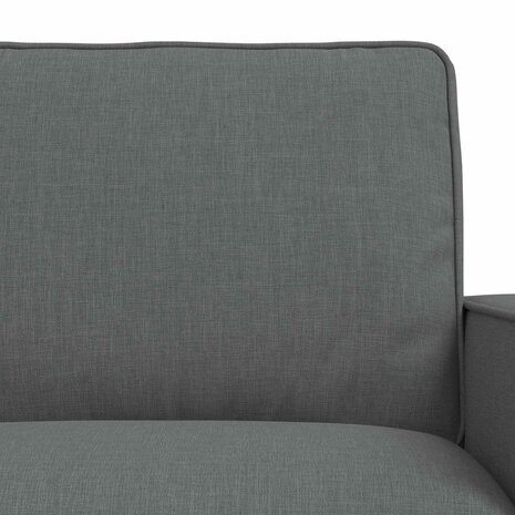 Bankstel 2 pcs Donkergrijs 182 x 80 x 82 cm Stof 6