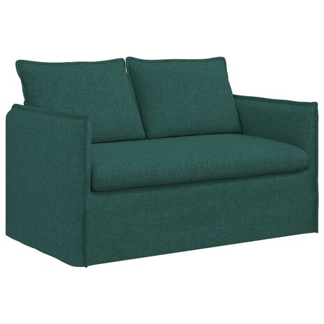 Bankstel 2 pcs Donkergroen 196 x 82 x 85 cm Stof 5