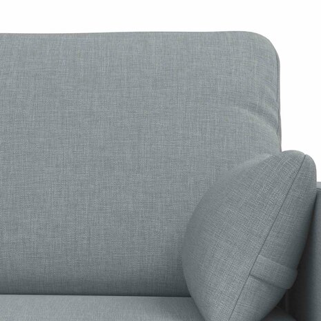 Bankstel 2 pcs Lichtgrijs 158 x 78 x 80 cm Stof 6