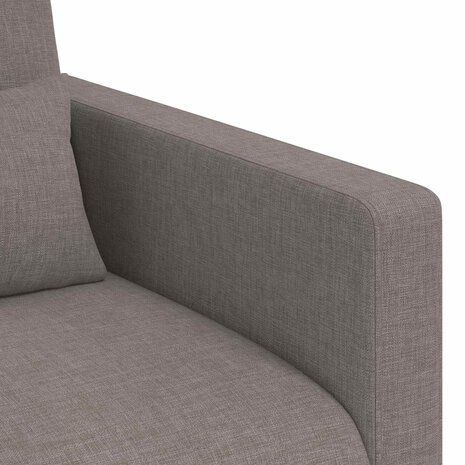 Bankstel 2 pcs Taupe 158 x 78 x 80 cm Stof 7