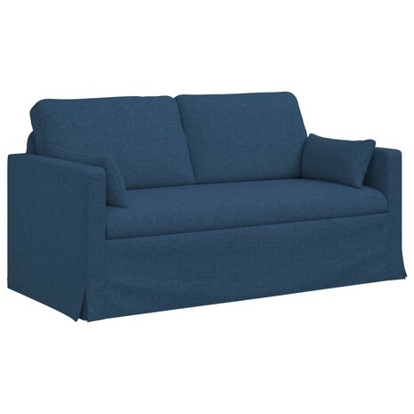 Bankstel 2 pcs Blauw 158 x 78 x 80 cm Stof 5