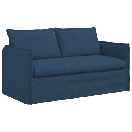 Bankstel 2 pcs Blauw 196 x 82 x 85 cm Stof 5