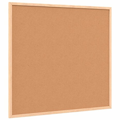 Krijtbord met massief grenenhouten frame zwart 60x55 cm 5