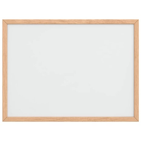 Magnetisch whiteboard met massief grenenhouten frame 40x30 cm 3