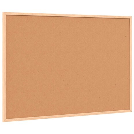 Magnetisch whiteboard met massief grenenhouten frame 80x55 cm 5