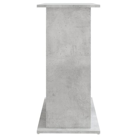 Aquariumstandaard Betongrijs 81x36x73 cm Bewerkt hout 7