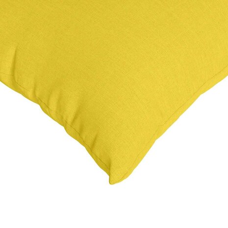 Sofa Kussens 2 pcs Lichtgeel 50 x 30 cm Stof 7